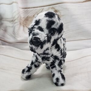 Douglas Dooley Dalmatian Dog 8" Plush Stuffed Animal 2019 #4010 Black White